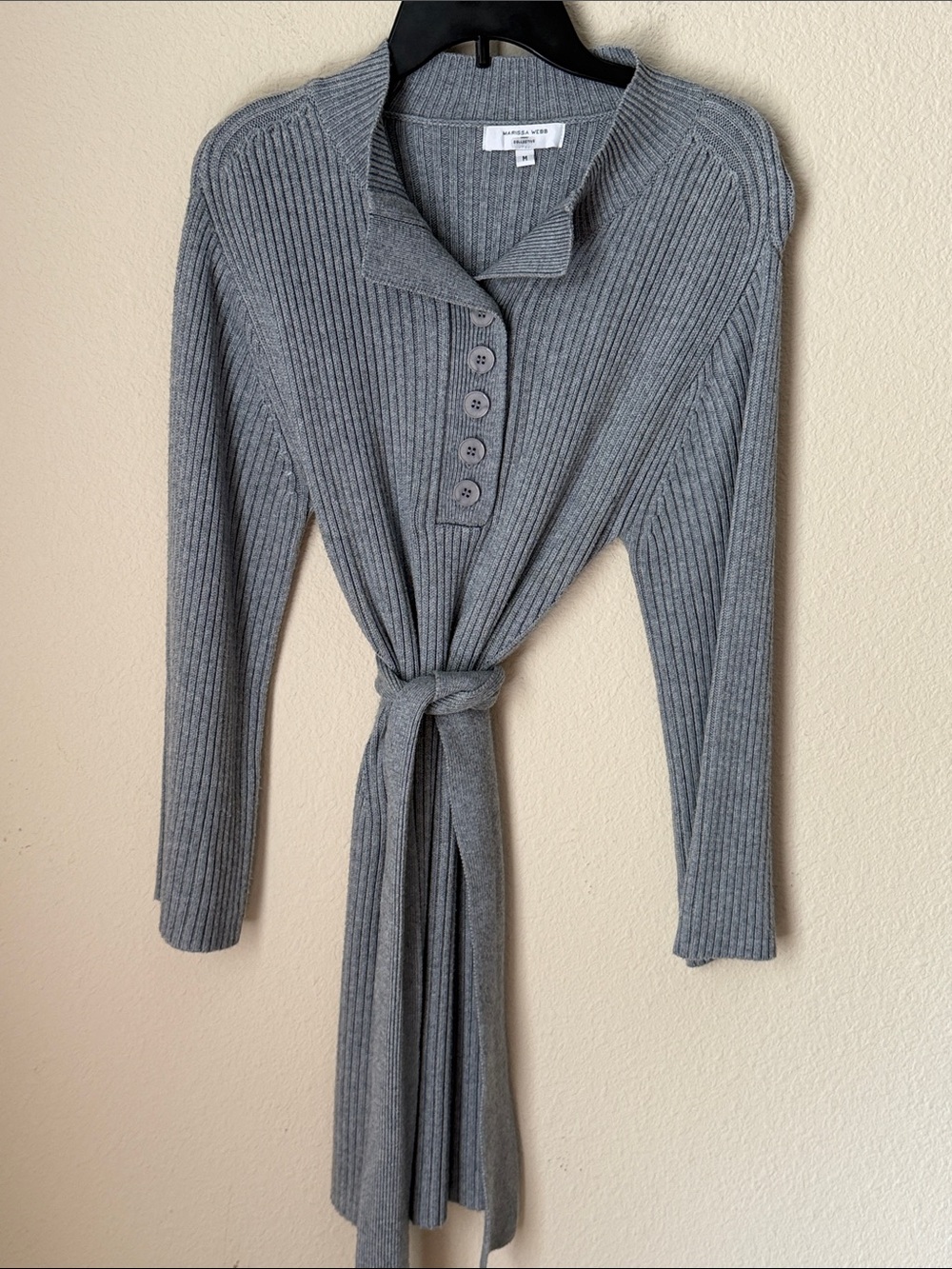 Marissa Webb Sweater Dress in gray. Like new condition . M